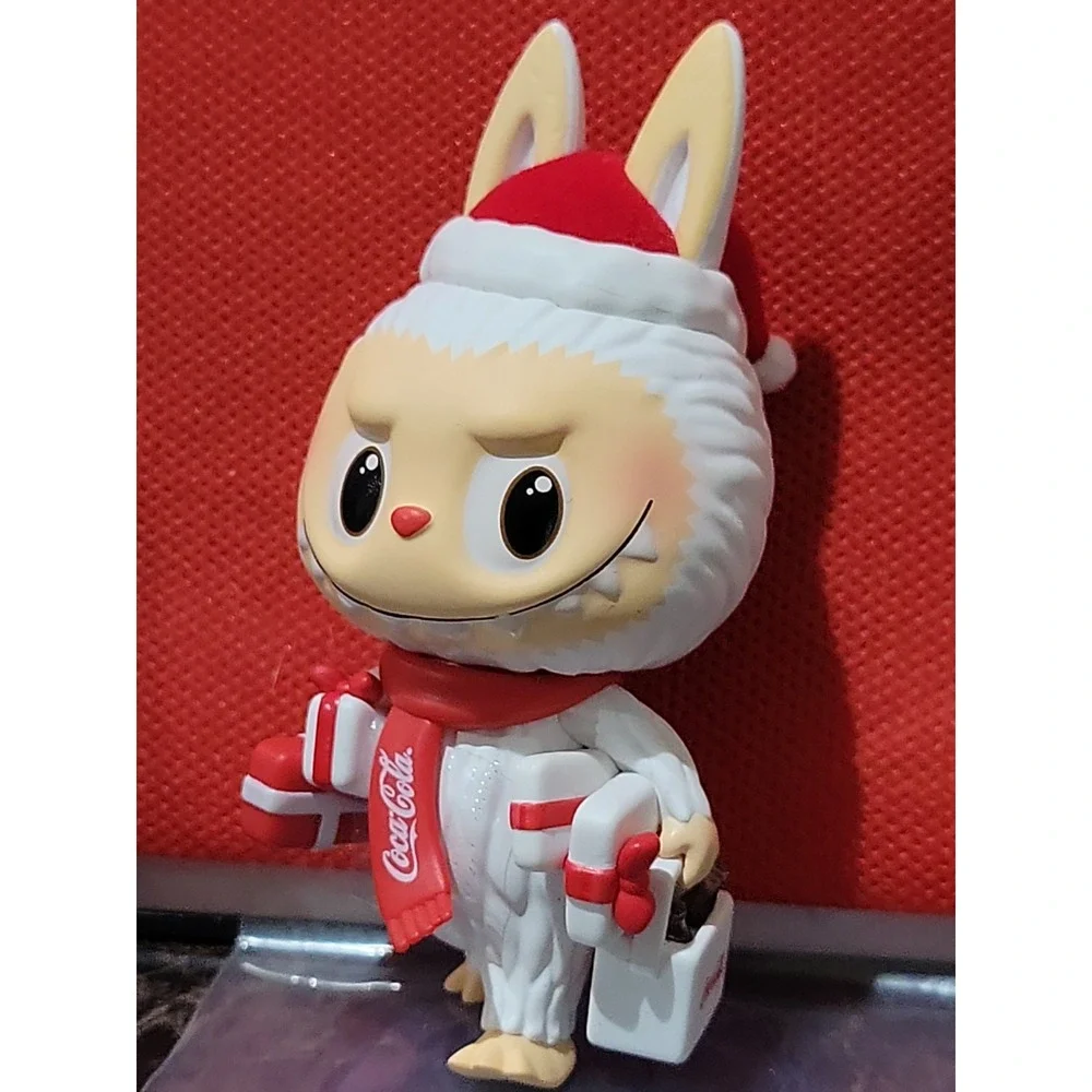 POP MART USA The Monsters Coca-Cola Labubu Collectible Gift Delivery Character.